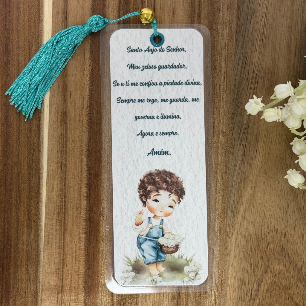 Marca-Páginas Menininho - Santo Anjo do Senhor