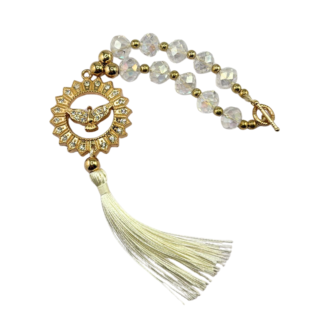 Holy Spirit Radiant Crystal Decade