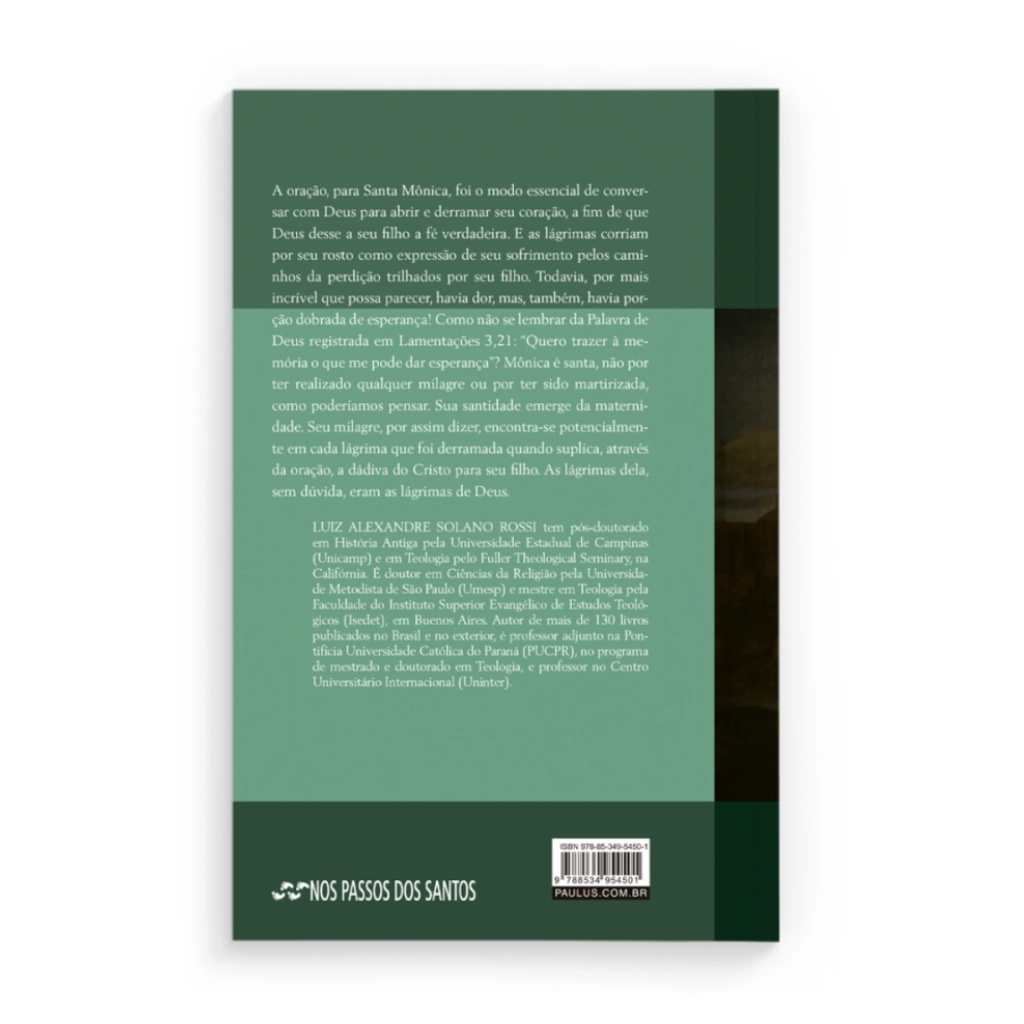 Book In the Footsteps of Saint Monica - A Guide to Spirituality for Mothers Who Pray for Their Children