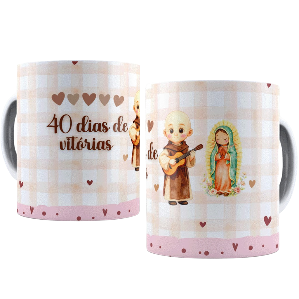 Caneca 40 Dias De Vitorias