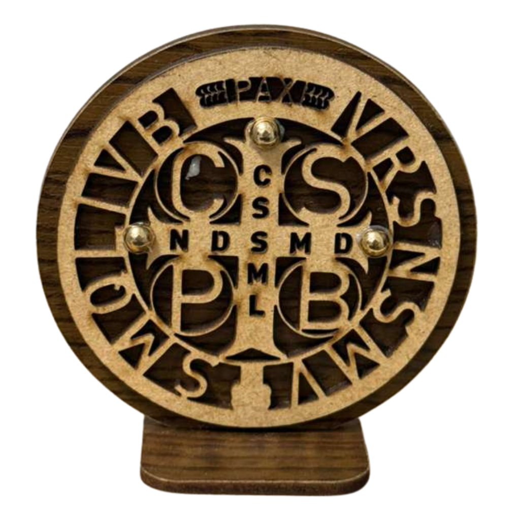Medalha de São Bento em MDF