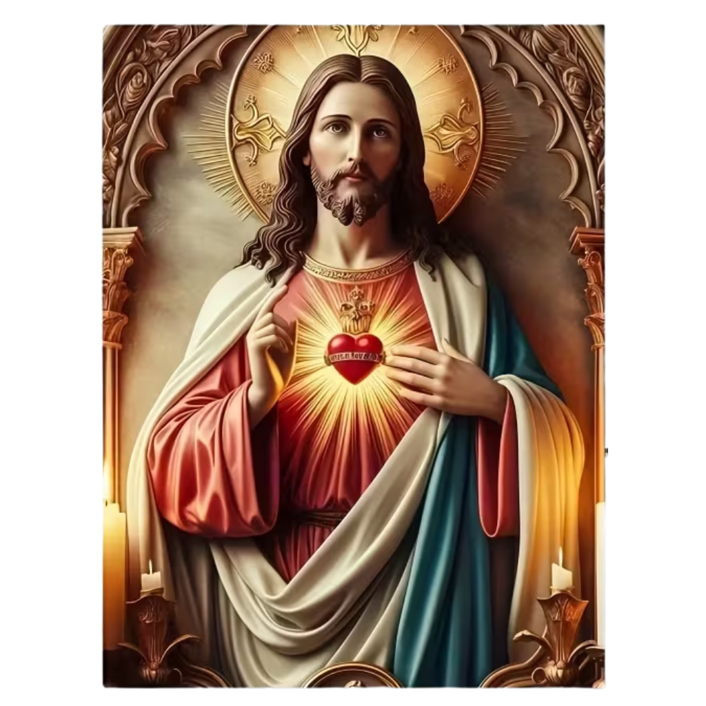 Sacred Heart of Jesus Frame - 25x20