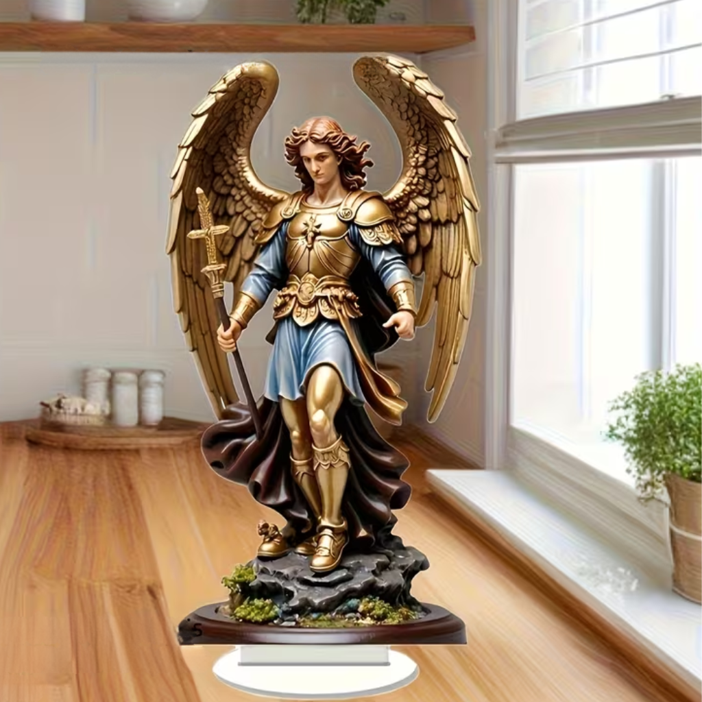 Acrylic Statue of Saint Michael