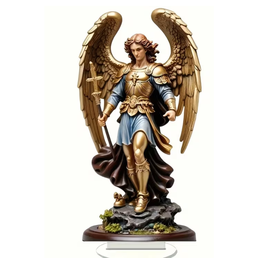 Acrylic Statue of Saint Michael