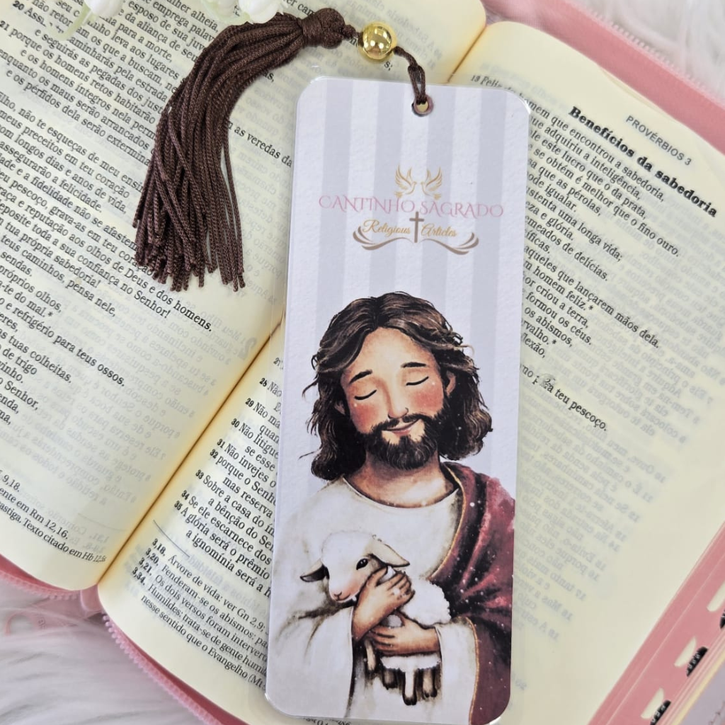 Marca-páginas Jesus Bom Pastor