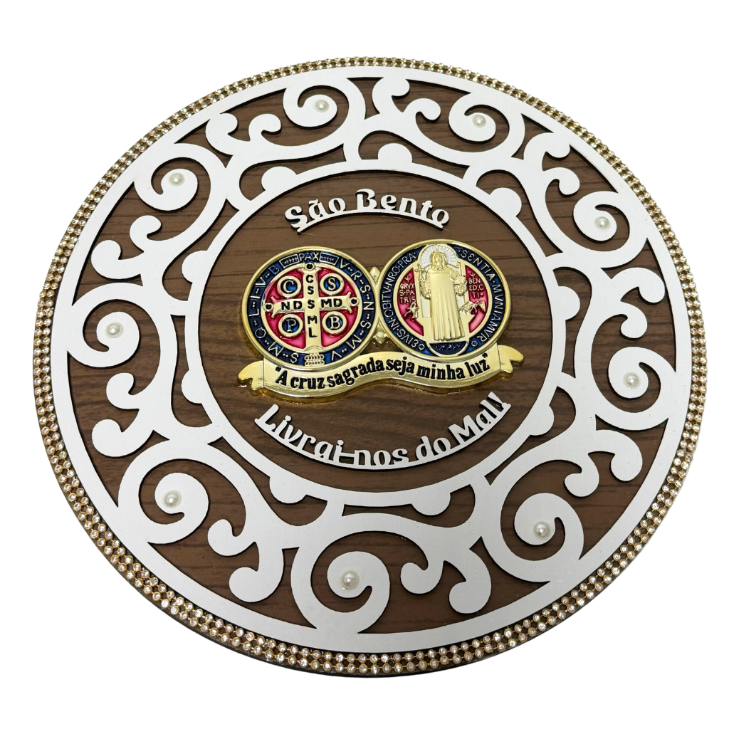 Mandala de San Benito - 27cm