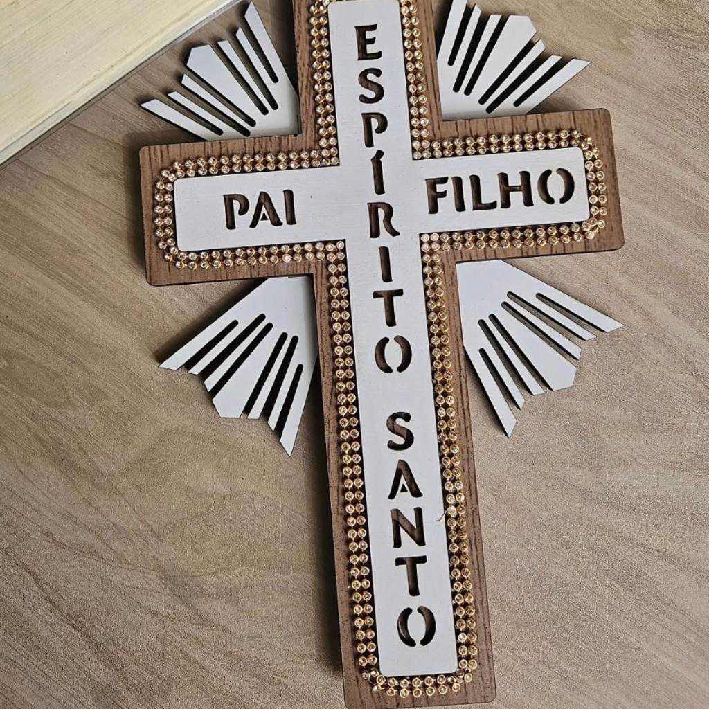 Cruz Espirito Santo - 25cm