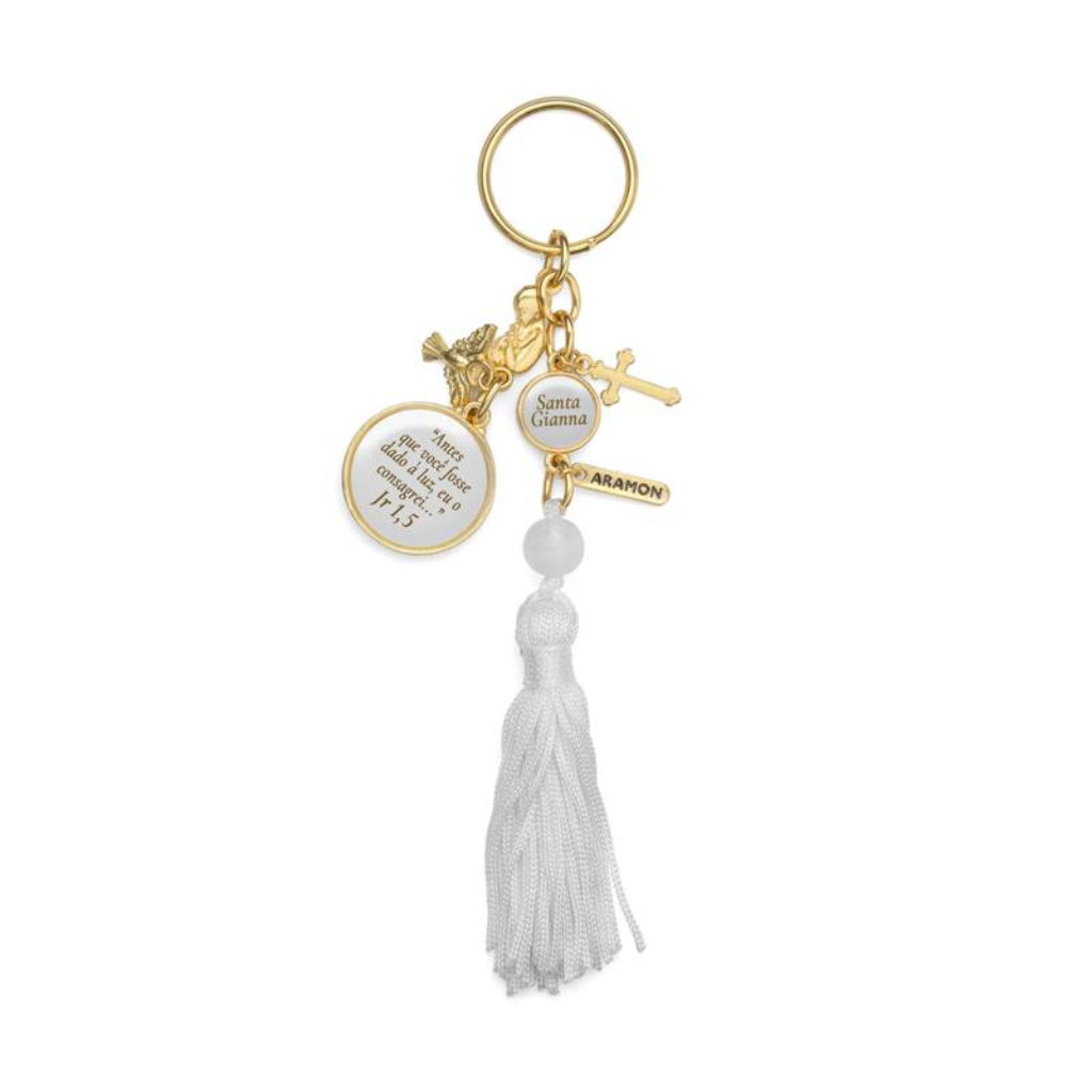 Miracle of Life Keychain with Pompom