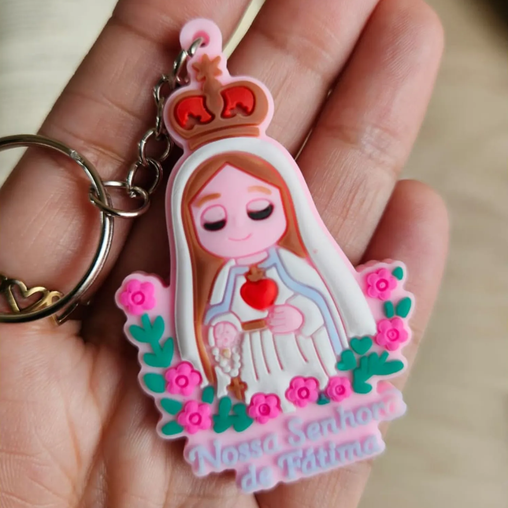 Our Lady of Fatima Keychain - Children's