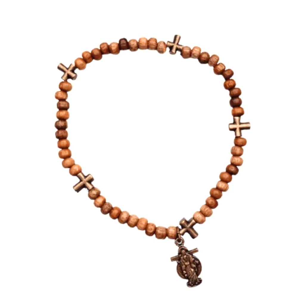Mini Rosary Bracelet Jesus of the Holy Wounds