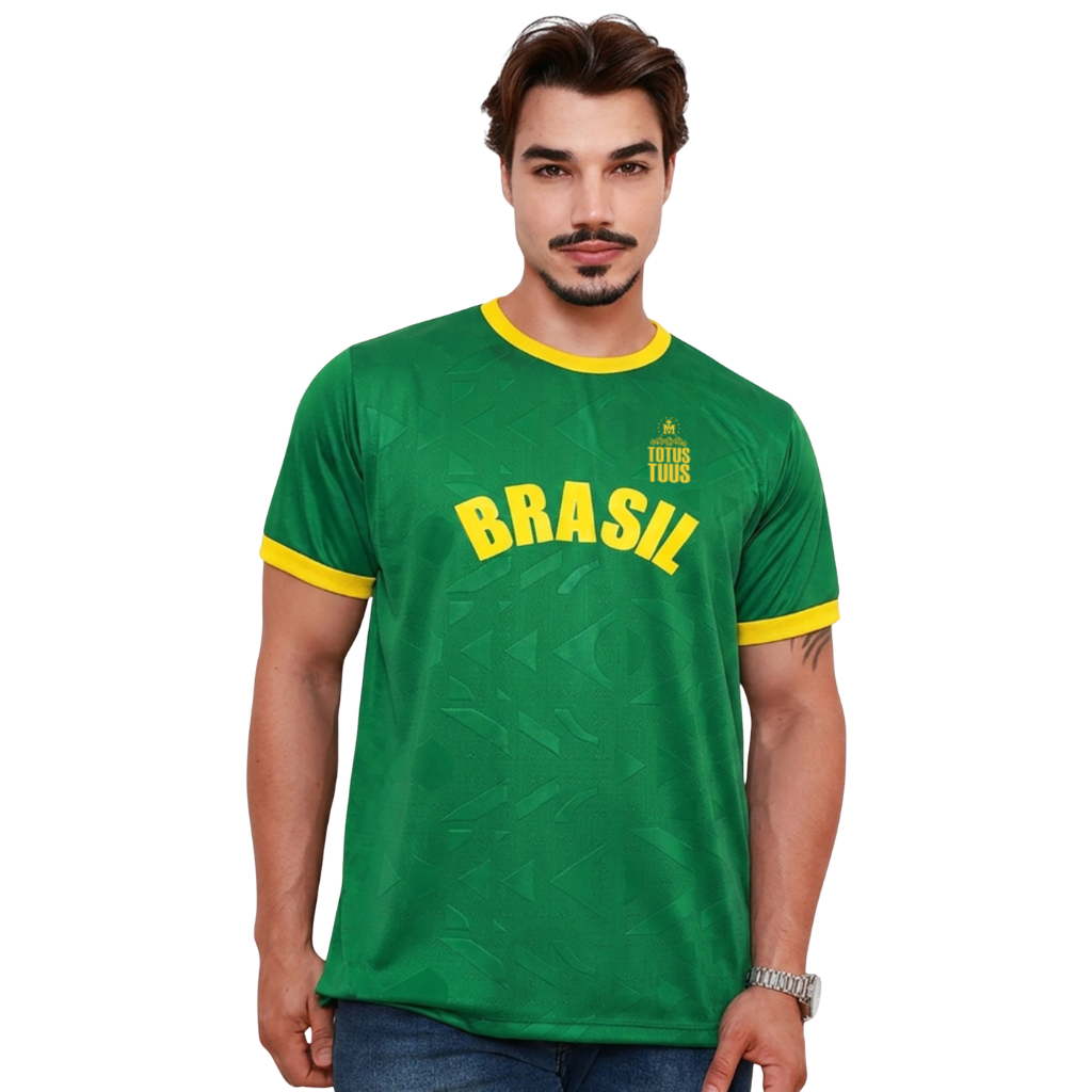 Camiseta Totus Tuus Brasil