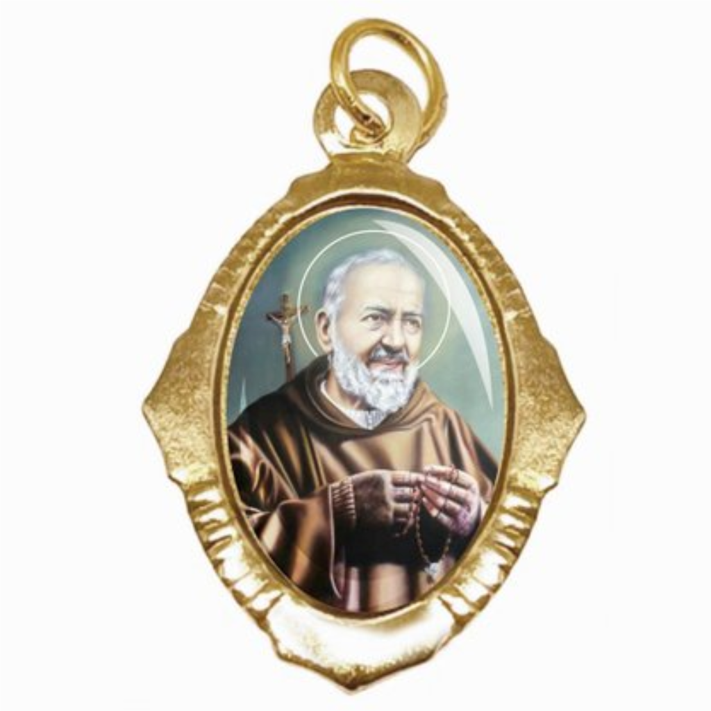 Medalha Chapa Padre Pio