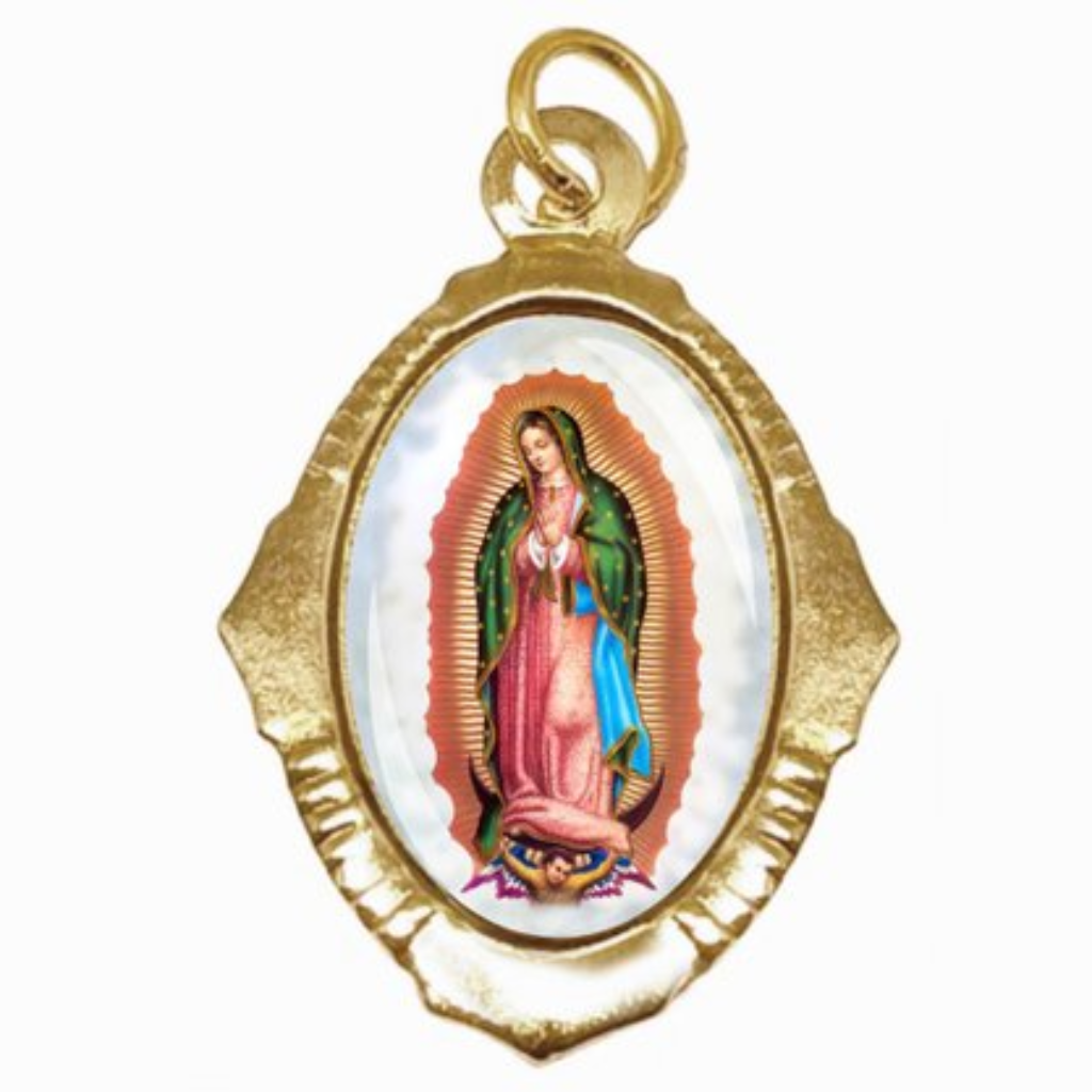 Medalha Chapa Nossa Senhora de Guadalupe