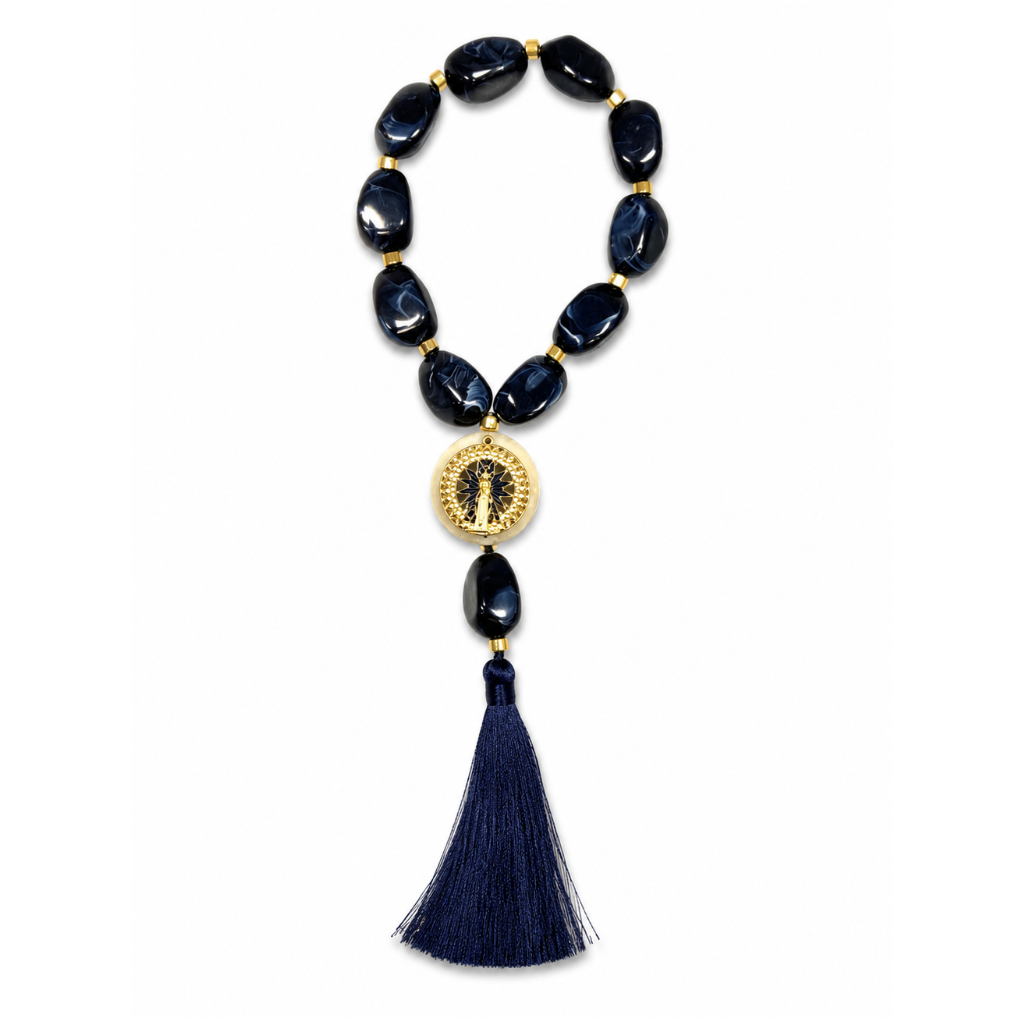 Dezena de Pedra Decorativa Luxo Nossa Senhora Aparecida