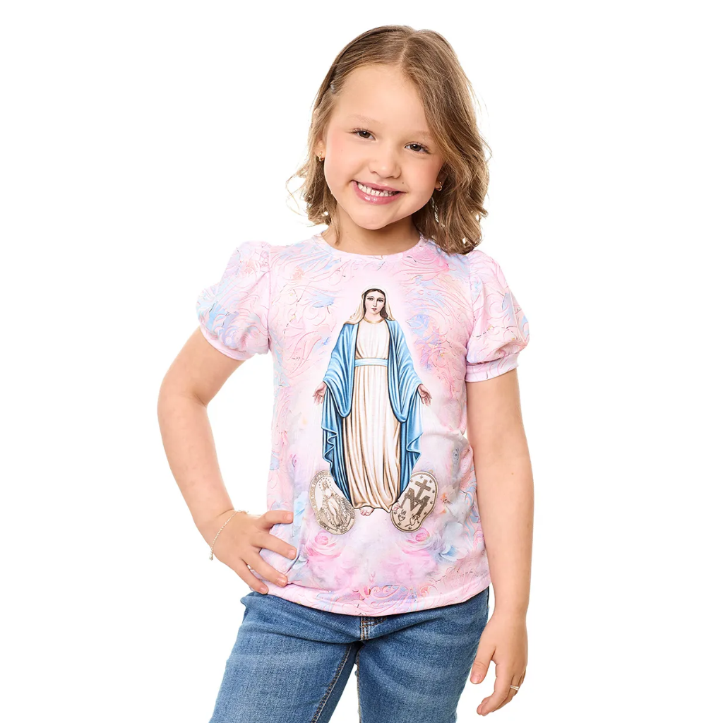 Baby Look Infantil Nossa Senhora das Graças