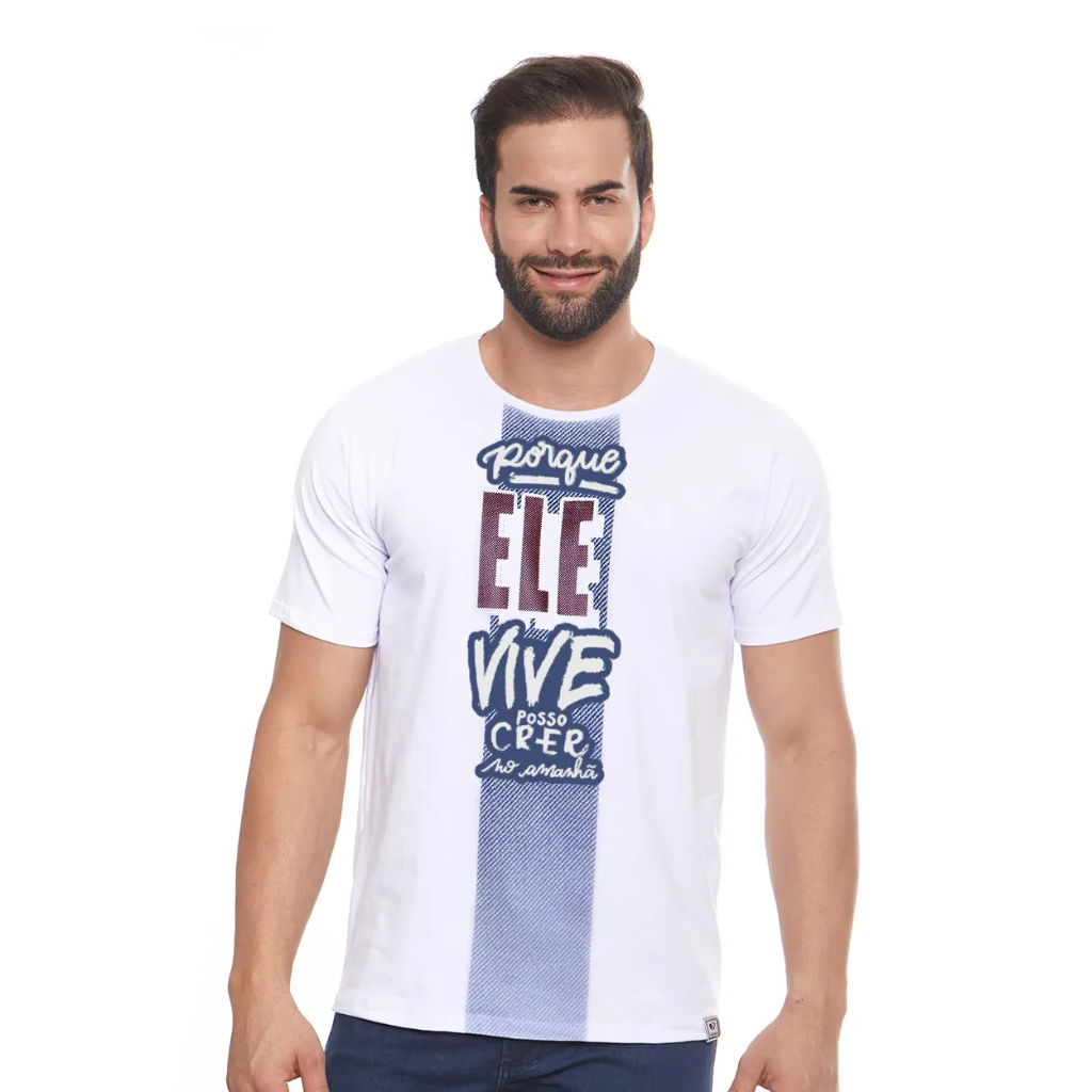 Because He Lives I Can Believe in Tomorrow T-Shirt