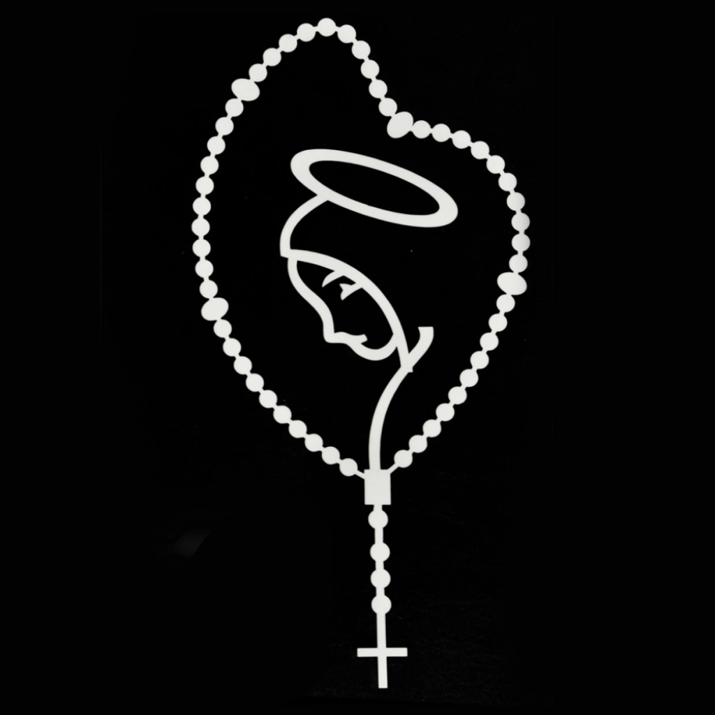 Rosary of Mary Sticker
