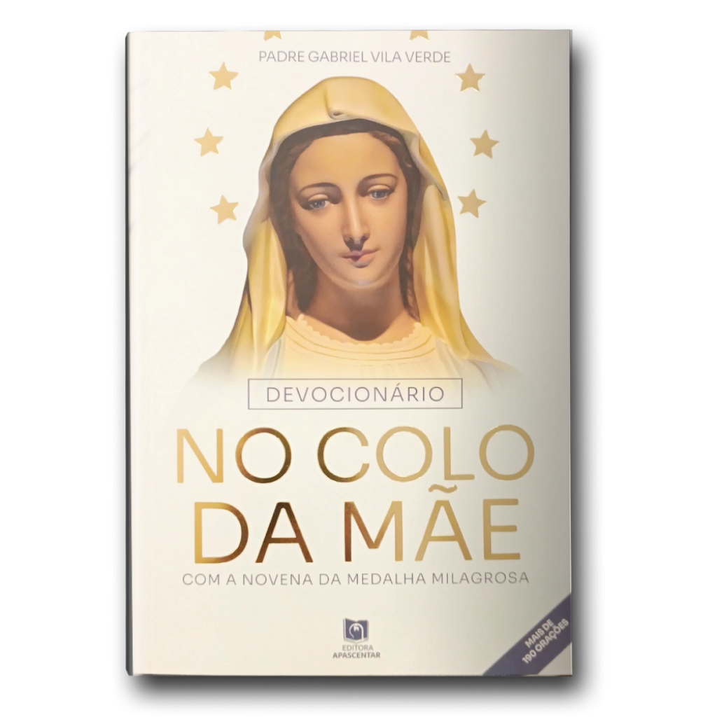 Livro Devocionário no Colo da Mãe - com a Novena da Medalha Milagrosa