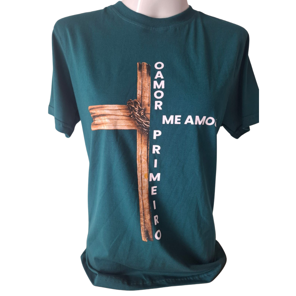 Camiseta “O Amor Me Amou Primeiro”