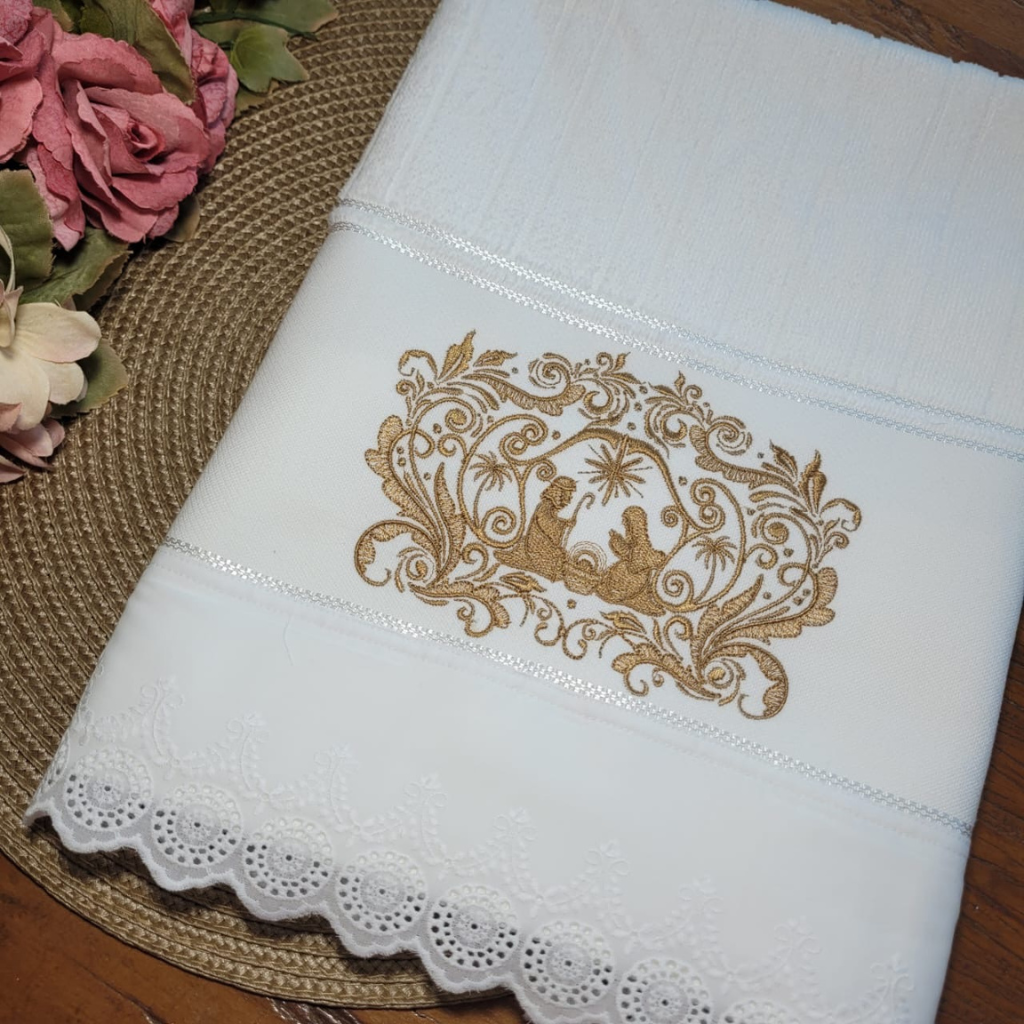 Embroidered Towel