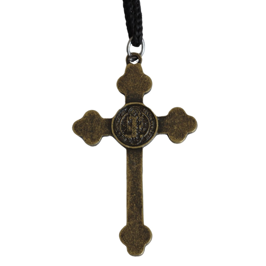 Cordão Crucifixo São Bento 3 mm