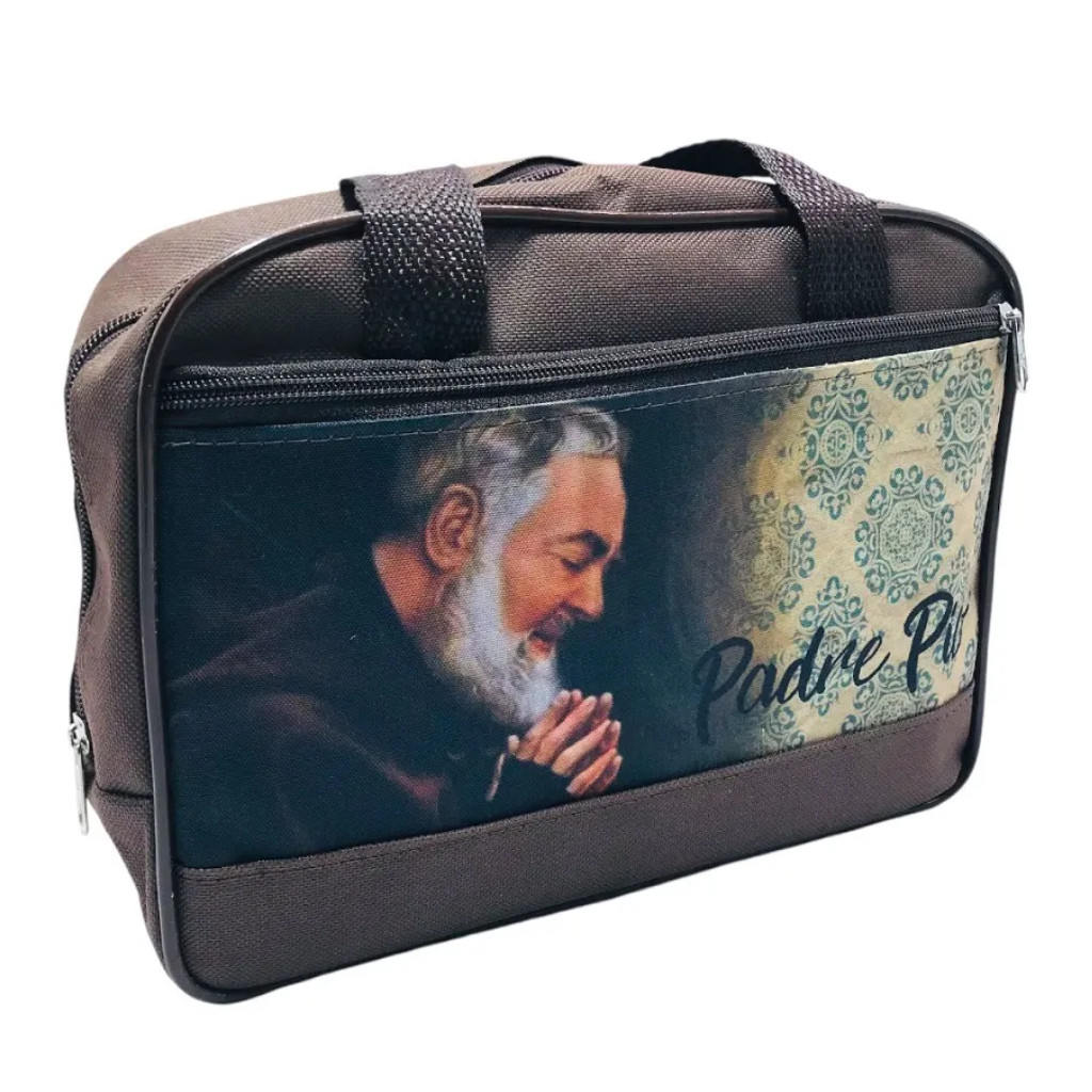 Bolsa Porta Bíblia Padre Pio