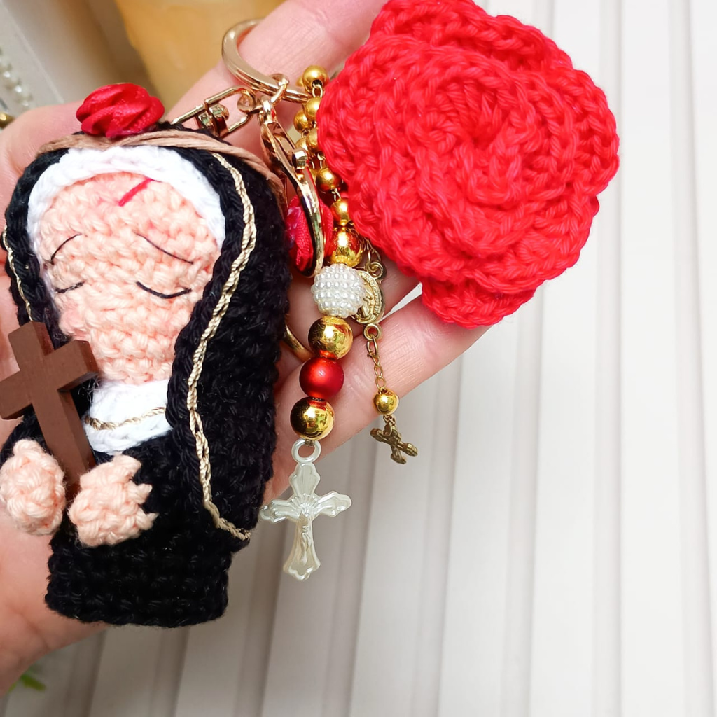 Chaveiro em Crochê