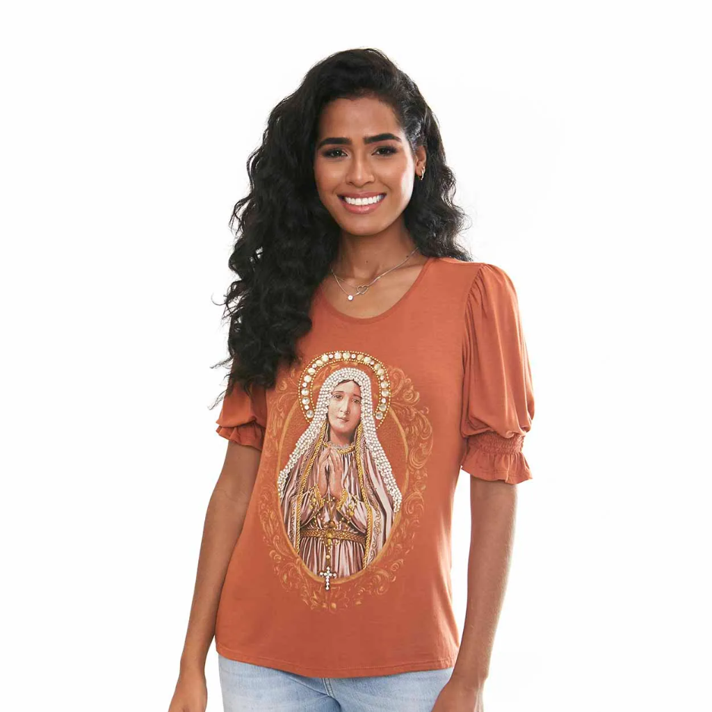 Baby Look Nossa Senhora de Fátima