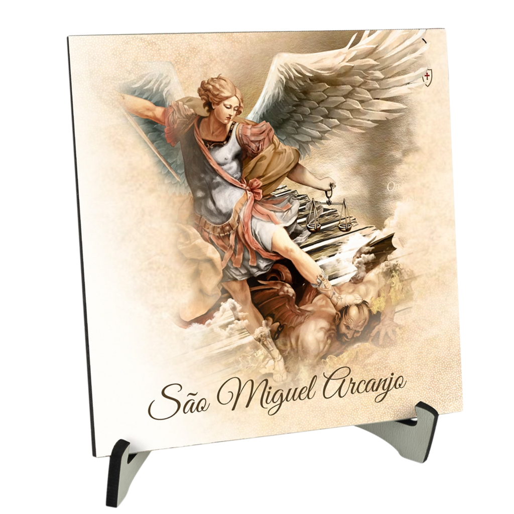 Saint Michael the Archangel Table Comic