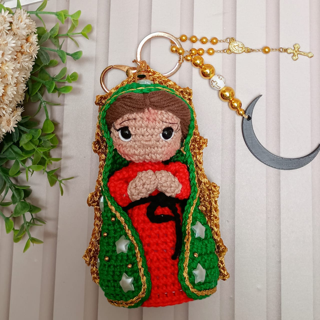 Chaveiro em Crochê