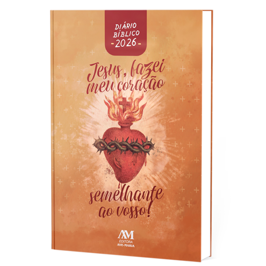 Diário Bíblico 2026 - Brochura - Sagrado Coração de Jesus