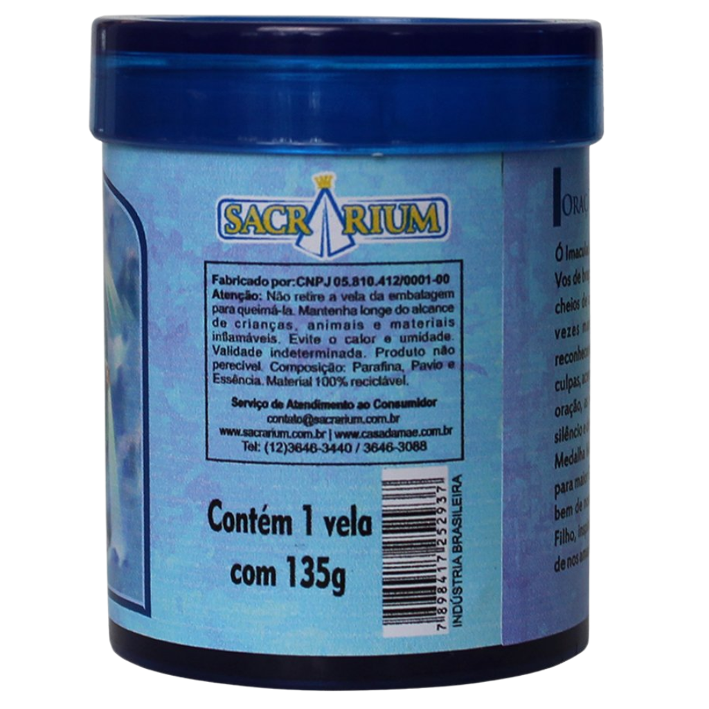 Our Lady of Grace Scented Acrylic Candle