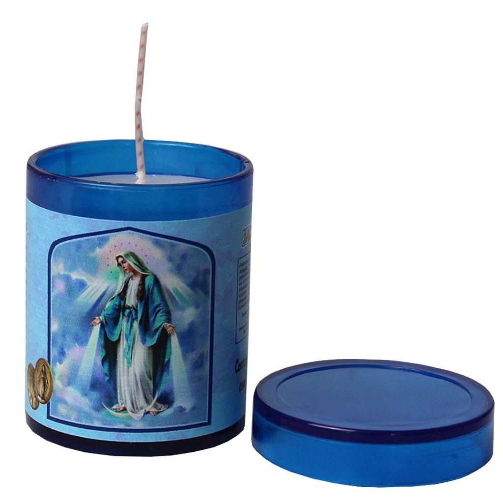 Our Lady of Grace Scented Acrylic Candle
