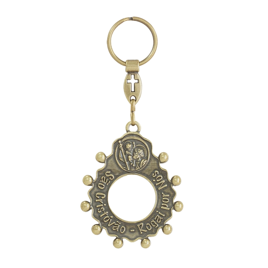 Keychain of the Ten Saint Christopher