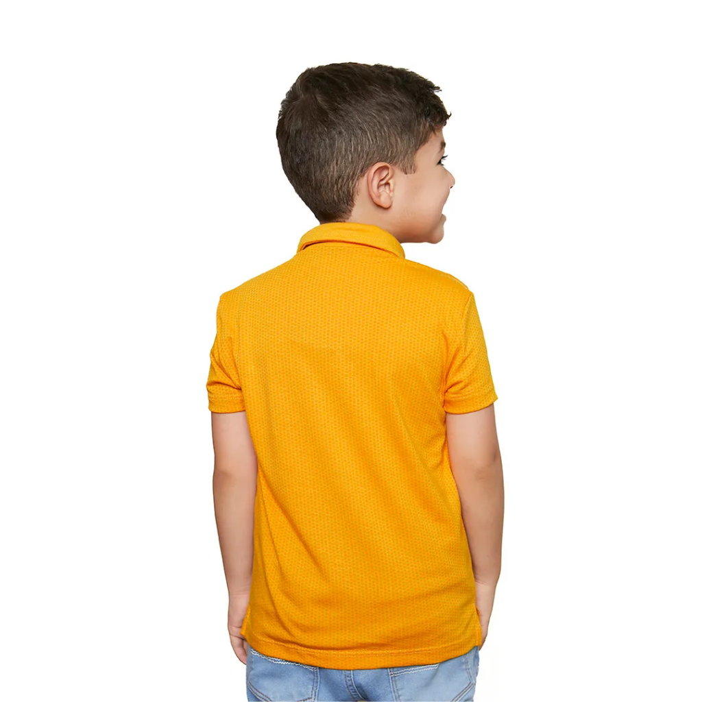 Camiseta Gola Polo infantil Obra-prima de Deus