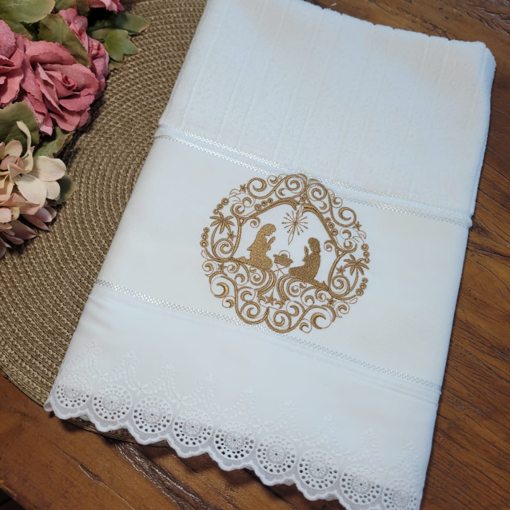 Embroidered Towel