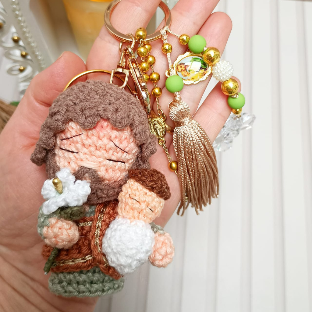 Chaveiro em Crochê