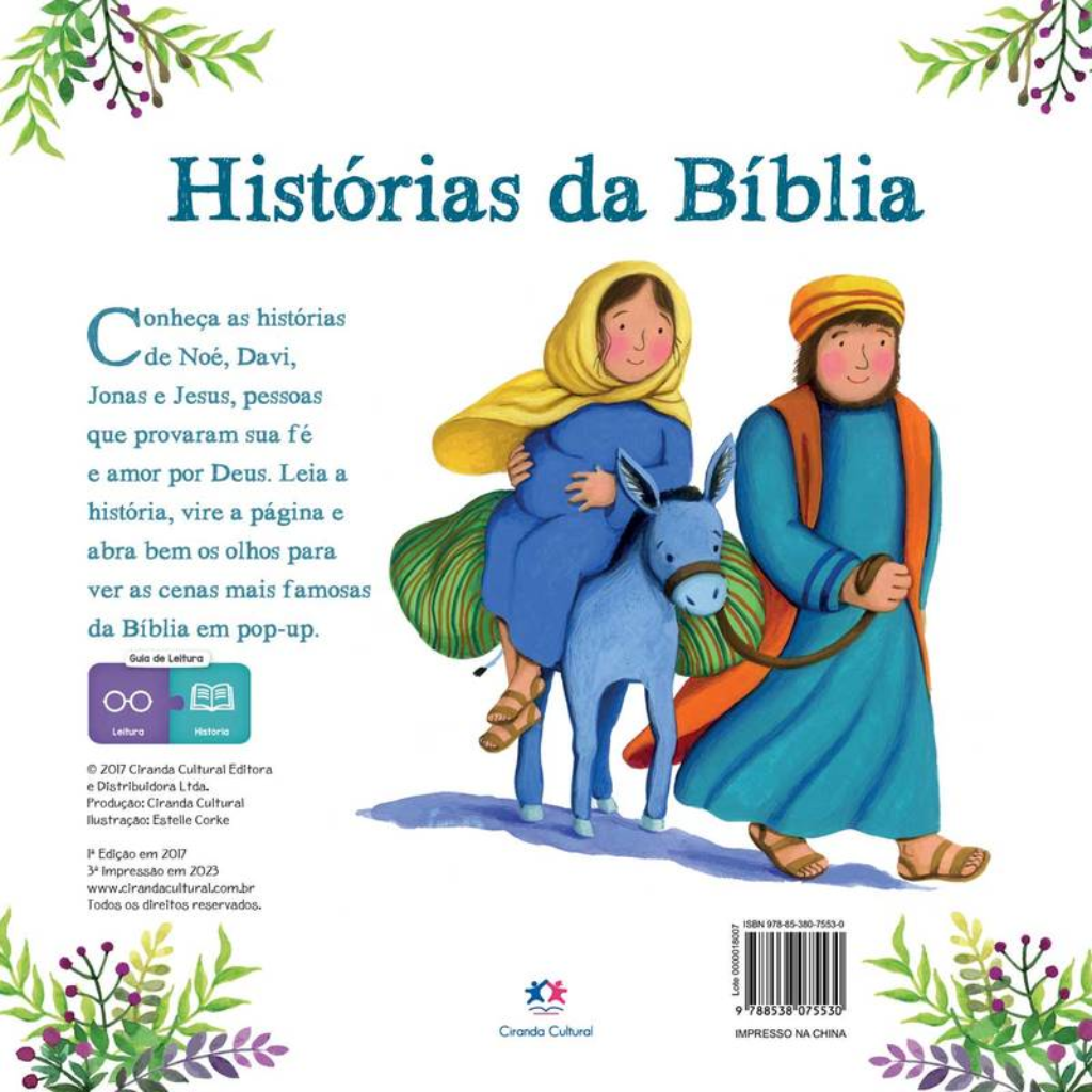 Histórias da Bíblia Pop-up - Pop-out pages