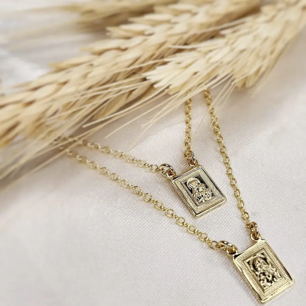 Women's Semi-Jeweled Scapulars