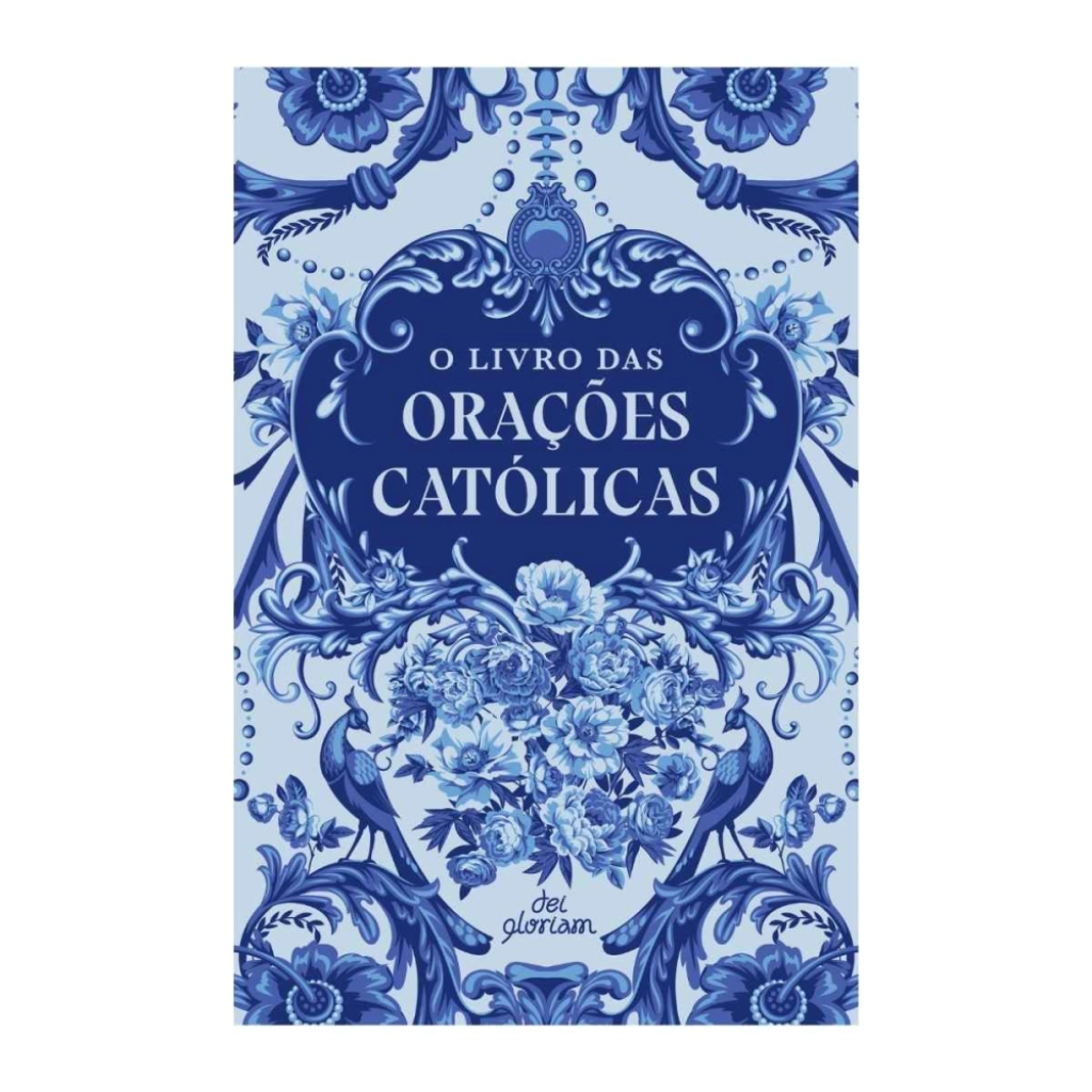O Livro das Orações Católicas: Capa Floral