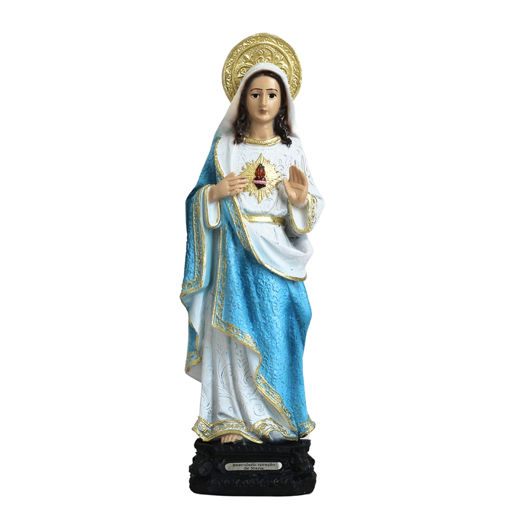 Resin Image of the Immaculate Heart of Mary