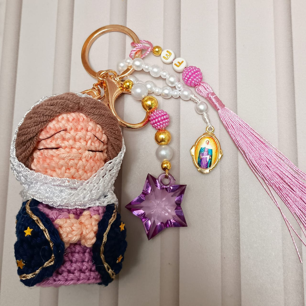 Chaveiro em Crochê