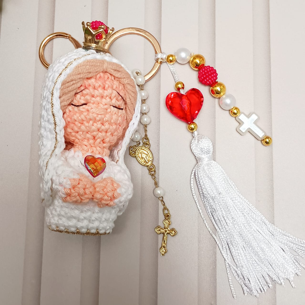 Chaveiro em Crochê