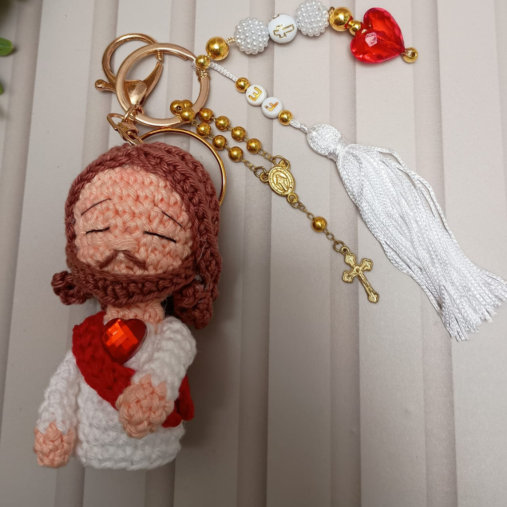 Chaveiro em Crochê