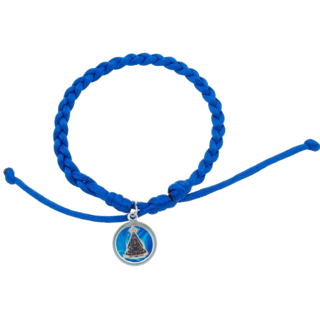 Pulseira Nossa Senhora Aparecida Trançada