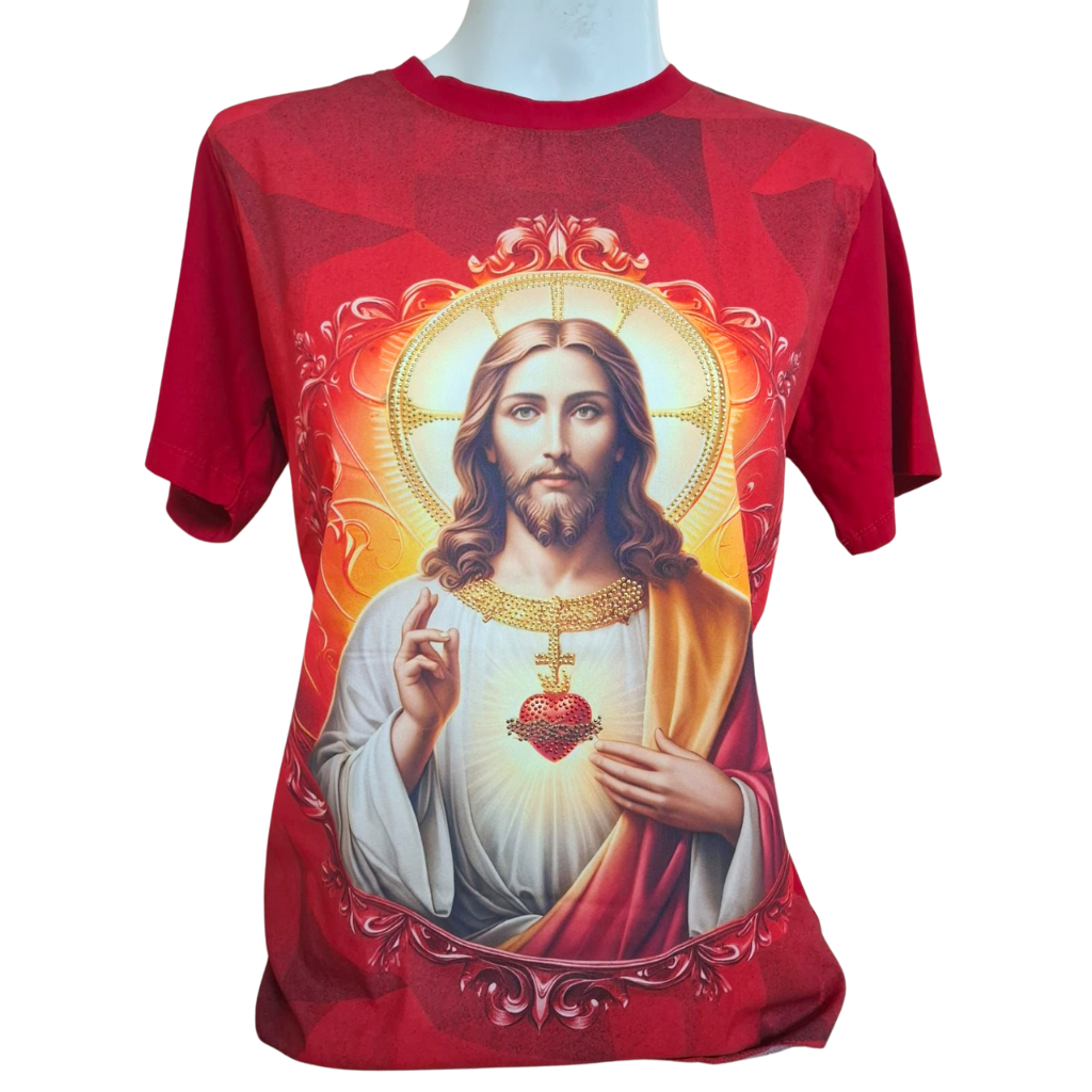 Baby Look Sagrado Coração De Jesus