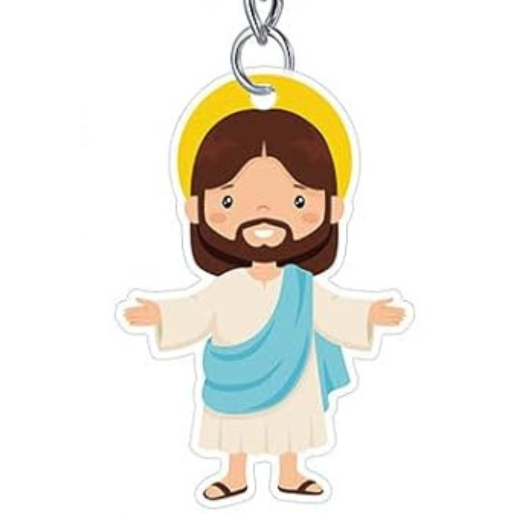 Chaveiro Acrílico de Jesus