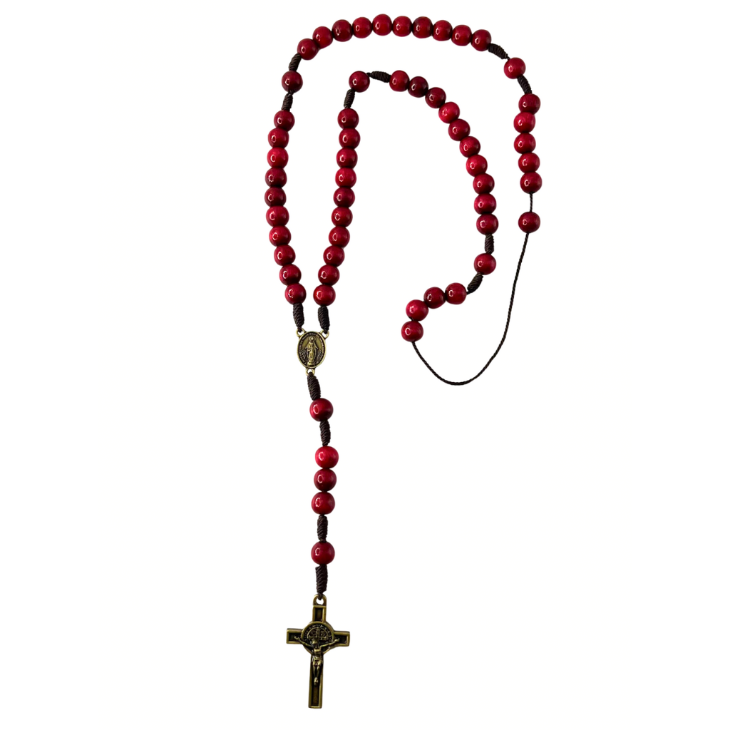Our Lady of Grace Rosary Necklace