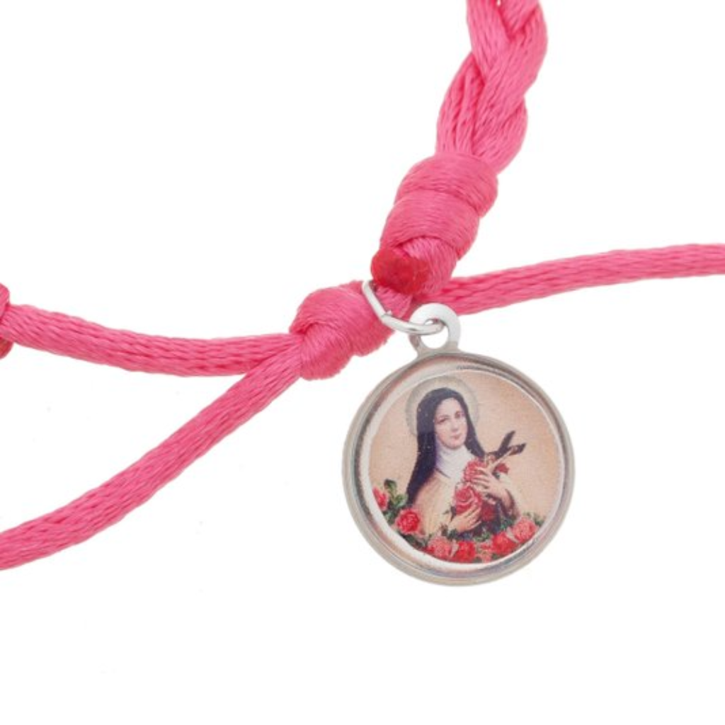 Braided Saint Therese Bracelet
