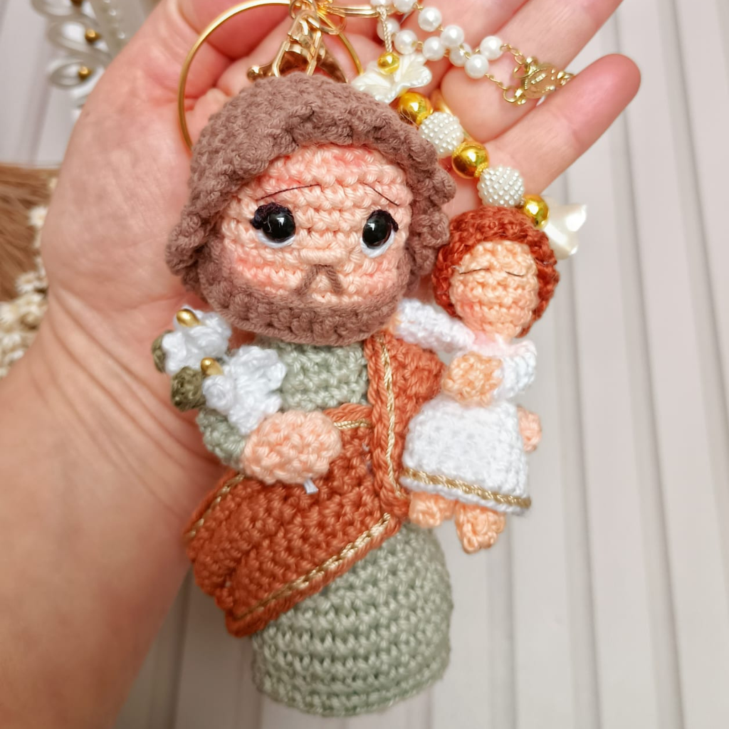 Chaveiro em Crochê